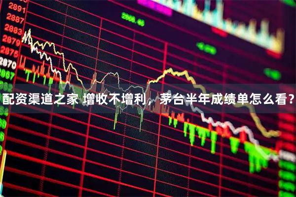 配资渠道之家 增收不增利，茅台半年成绩单怎么看？